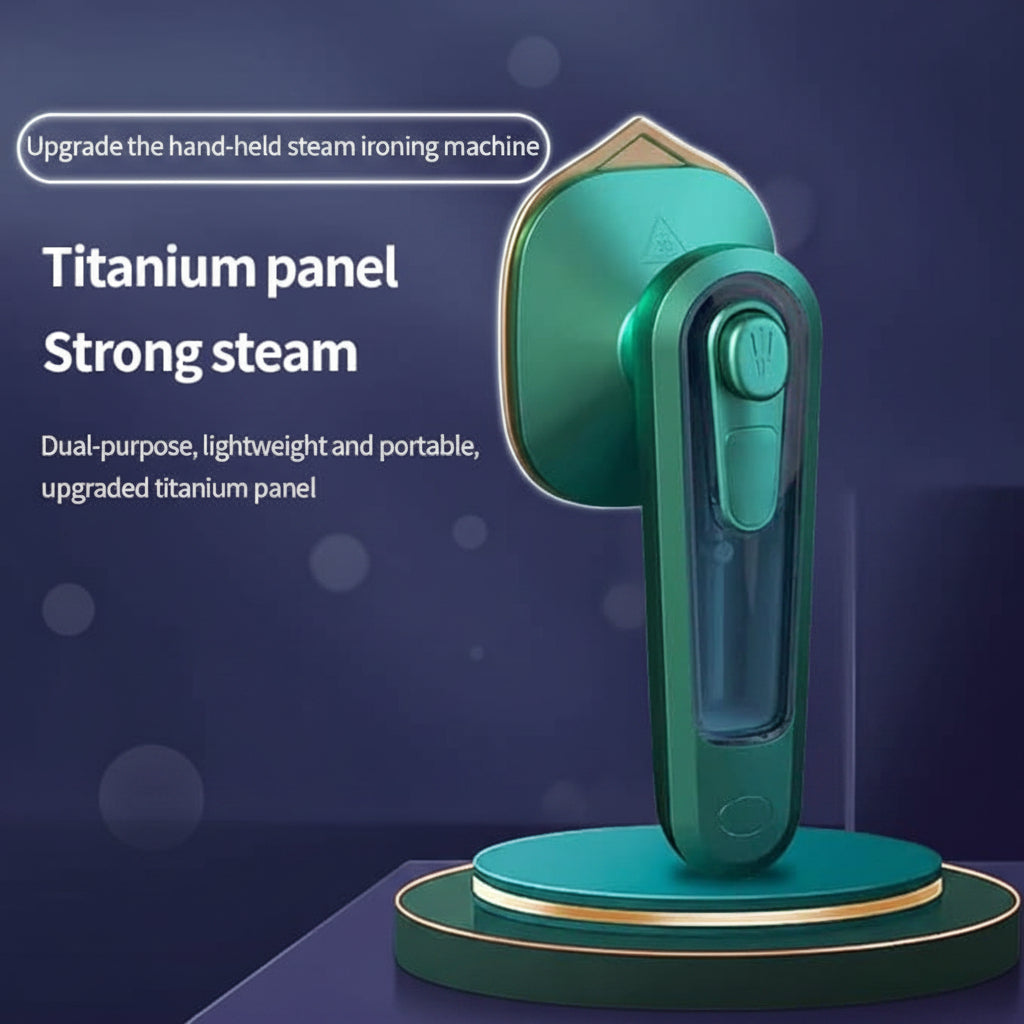 Mini Ironing Machine – Portable Handheld Garment Steamer