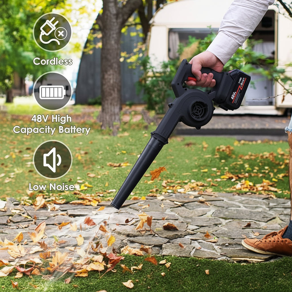 2-in-1 Cordless Leaf Blower Vacuum
