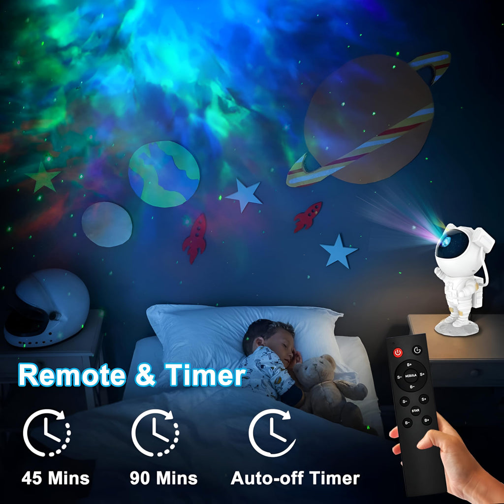 Astronaut Galaxy Star Projector