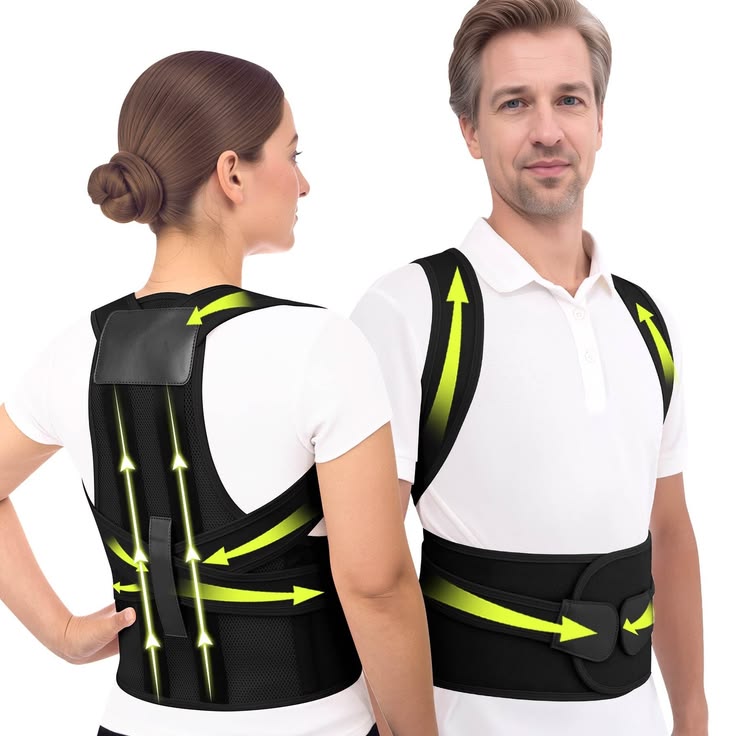 Breathable and Adjustable Posture Corrector Belt for Men and Women